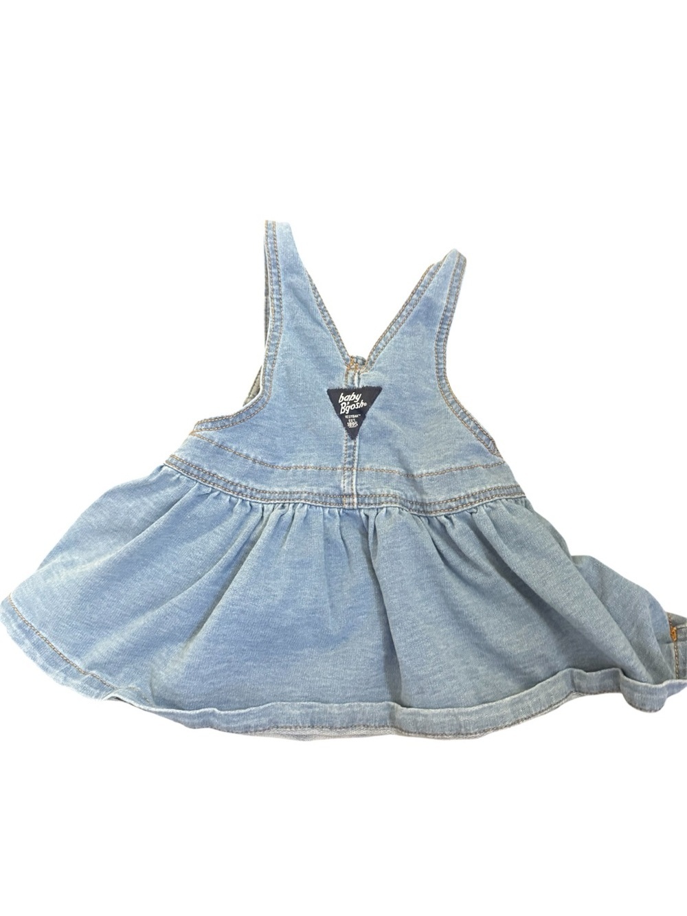 OshKosh B'gosh Light Blue Denim Pinafore Dress - Picture 2 of 5